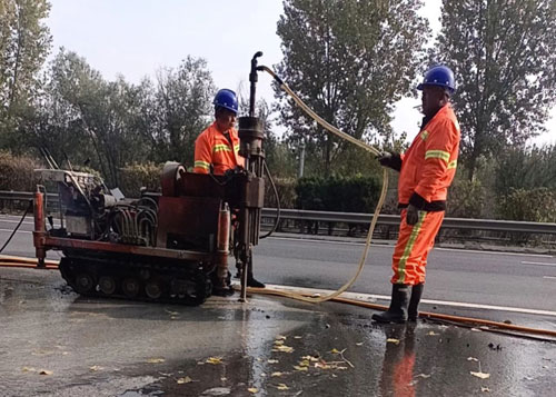 青海高速公路下沉注浆加固